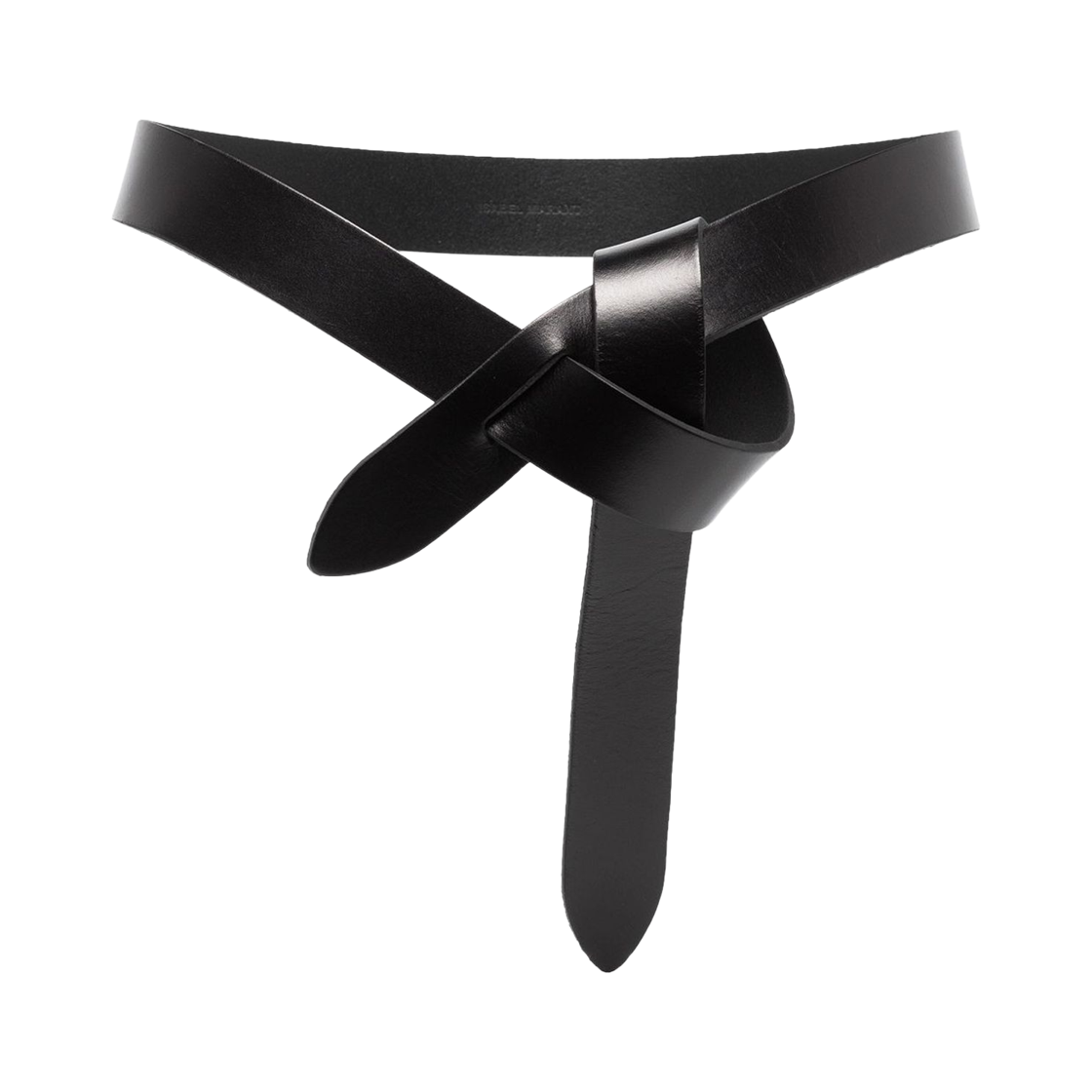 CE0112-00M004A-01BK (W) Isabel Marant Lecce Tie Belt Black - 22SS