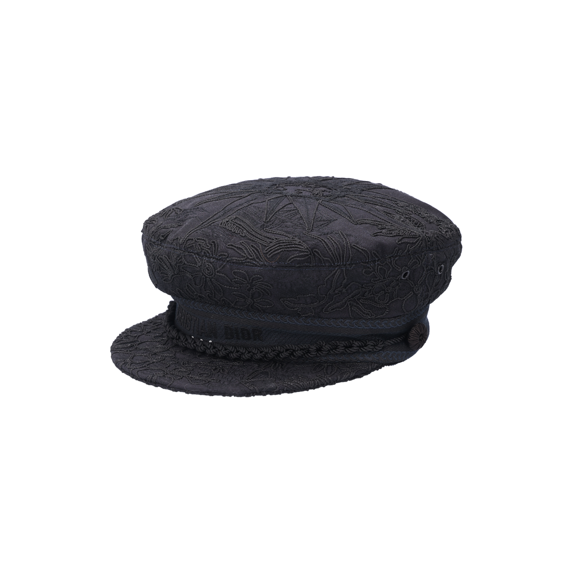 ITWIW9PI9H75 Dior Travel Cap - Black Blue Cotton
