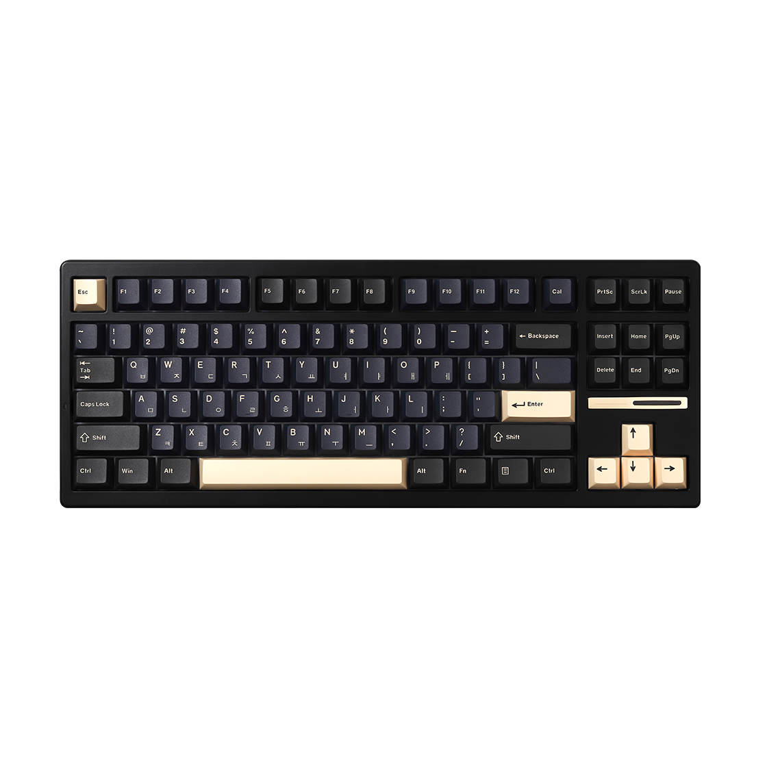 씽크웨이 TV88 유무선 텐키리스 88키 기계식 키보드 어비스블루 오로라 아이스크림축(ThinkWay TV88 Keyboard Abyss Blue AI)