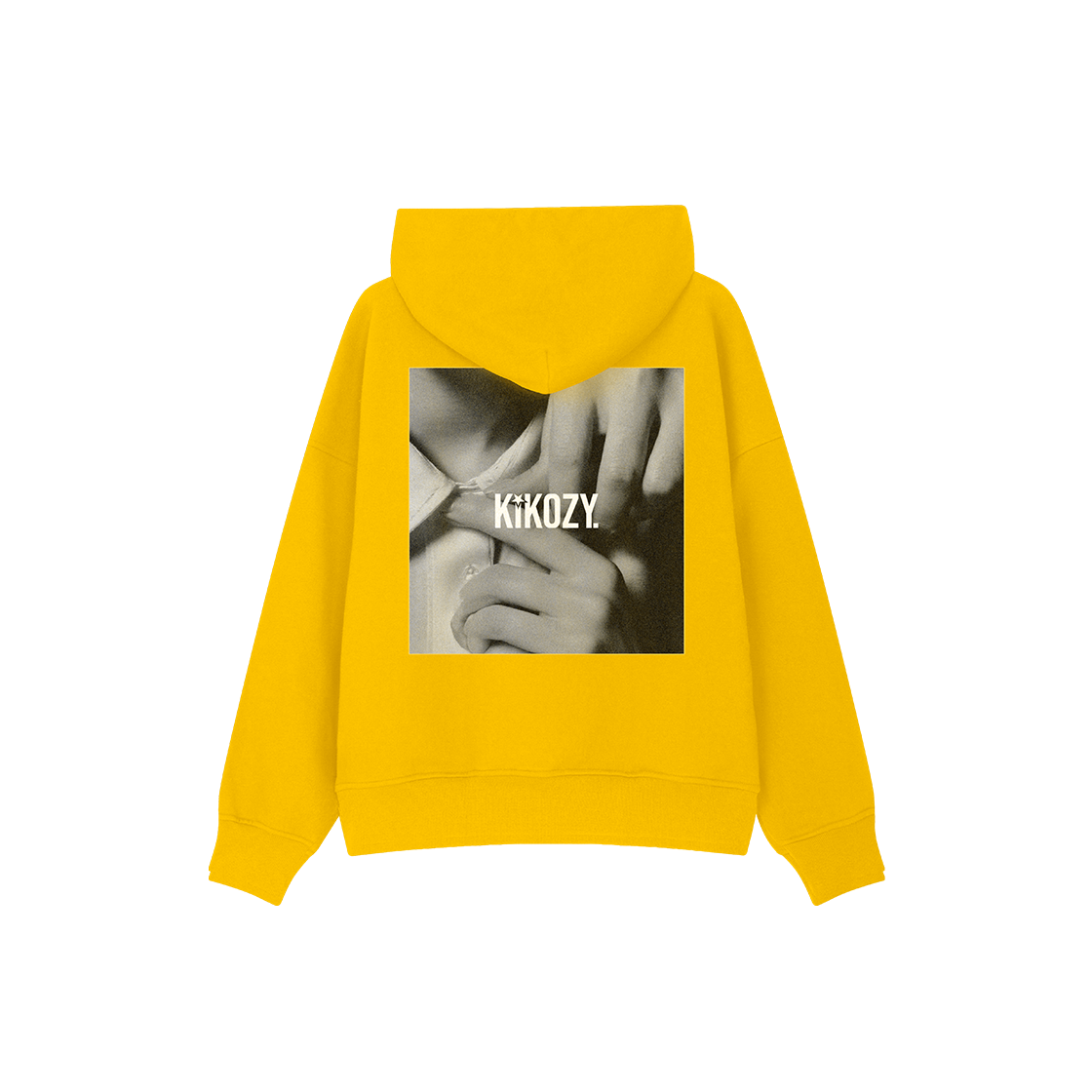 키코지 돈 익스플레인 비주얼 후디 옐로우(Kikozy Dont Explain Visual Hoodie Yellow) - 2