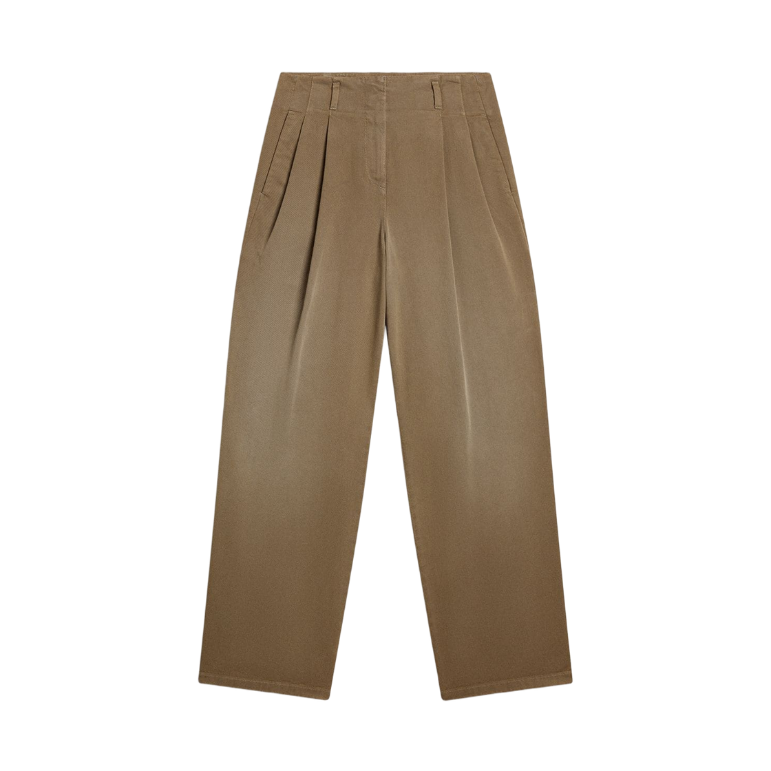 (W) 골든구스 코튼 팬츠 카키((W) Golden Goose Cotton Pants Khaki)