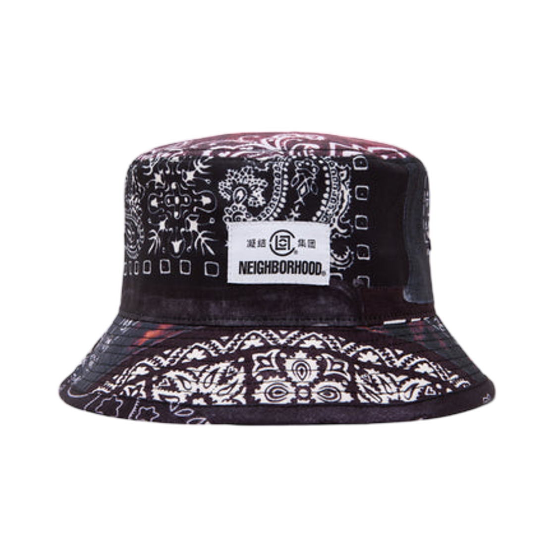 네이버후드 x 클랏 버킷햇 블랙(Neighborhood x Clot Bucket Hat Black)