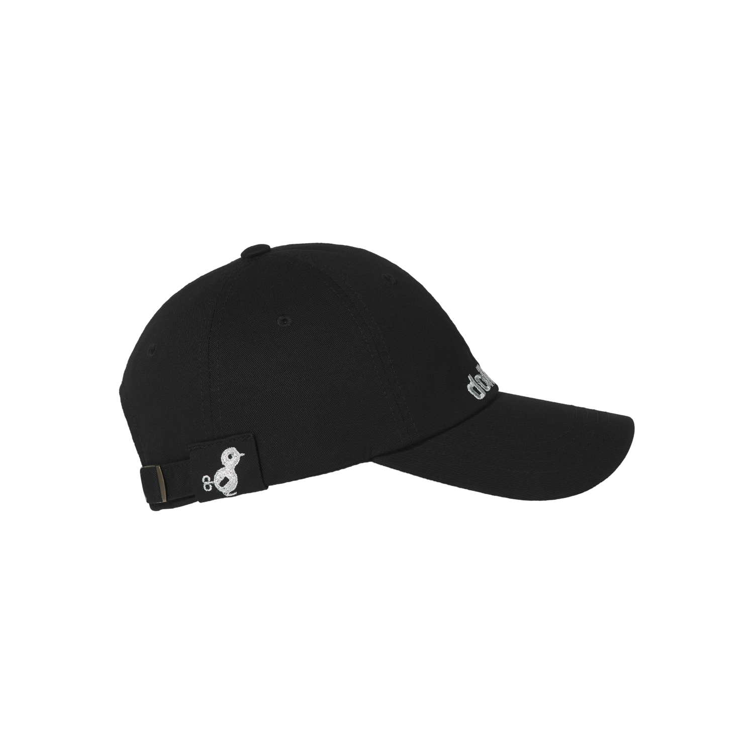 돌라바 실버 로고 캡(Dollava Silver Logo Cap Black) - 2
