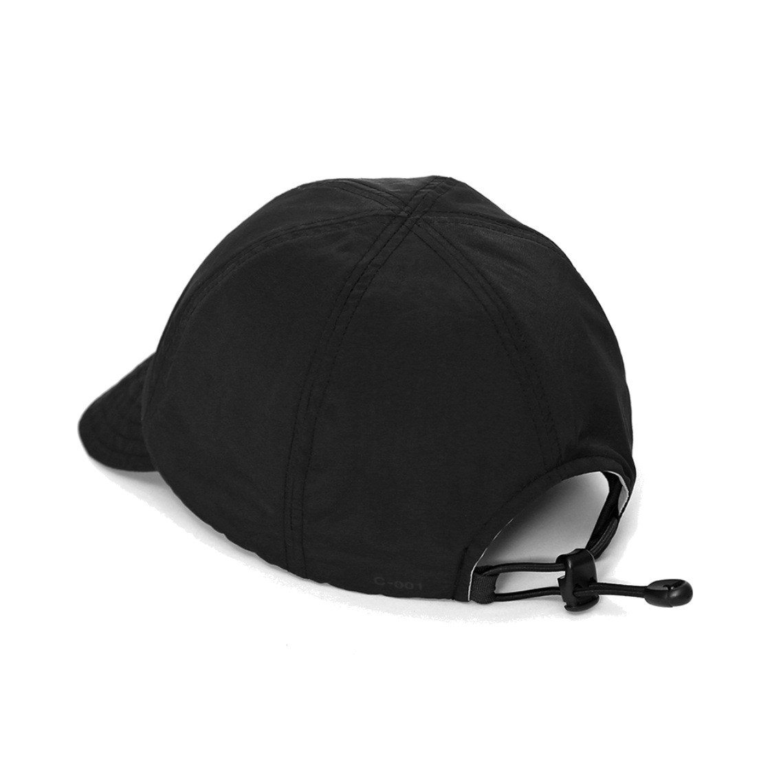 유알에이치 아웃도어 숏챙 볼캡 블랙(URH C 001 Supplex BK) - 1