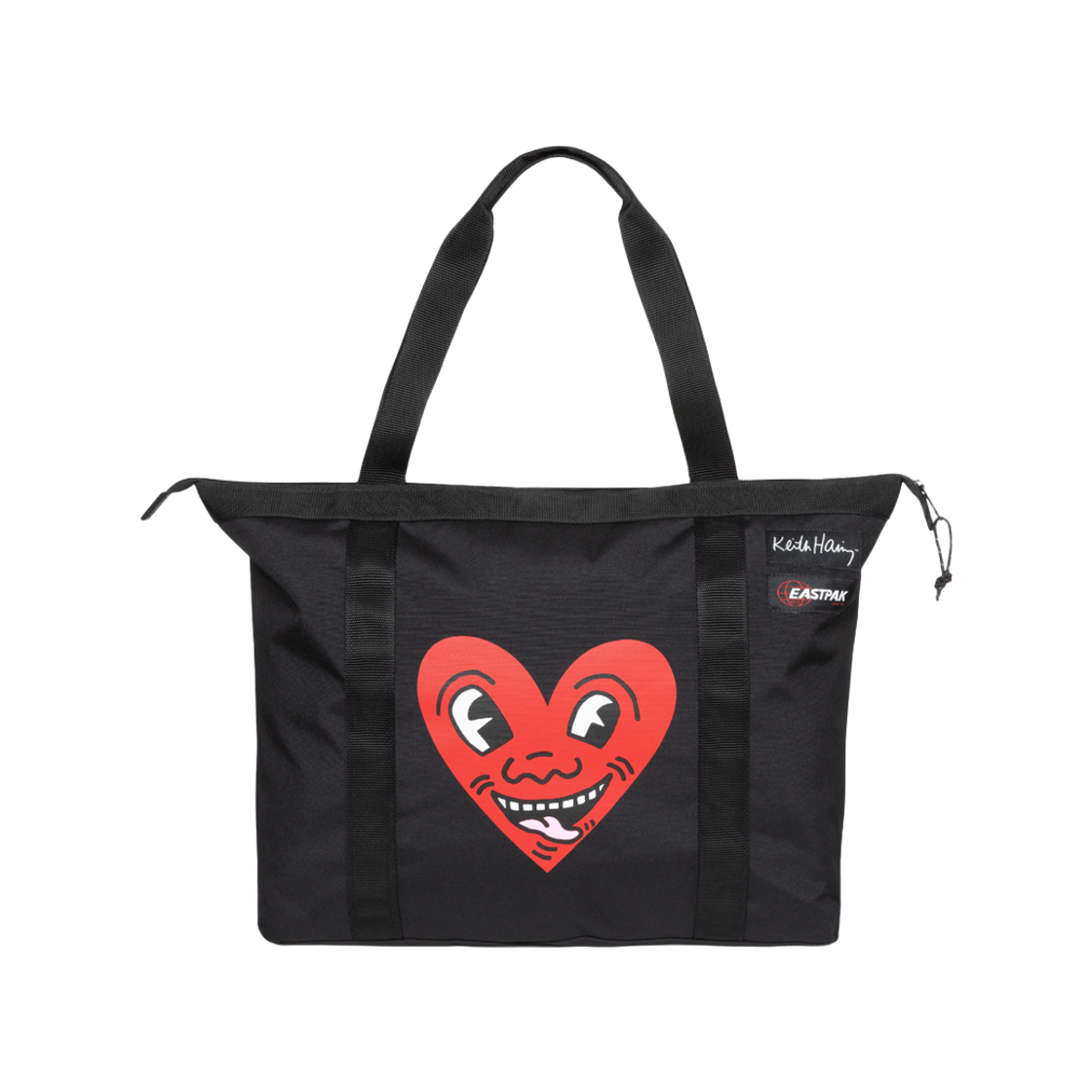 이스트팩 X 키스 해링 토트백 트래블토트(EASTPAK TRAVEL TOTE Keith Haring Heart)