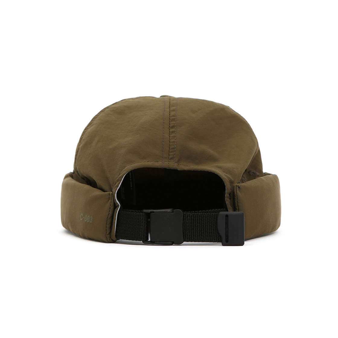 유알에이치 자외선 차단 브림리스캡 카키(URH C 003 Supplex C Pack Khaki) - 4