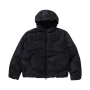 BAPE Mega Color Camo Quilted Down Jacket Black