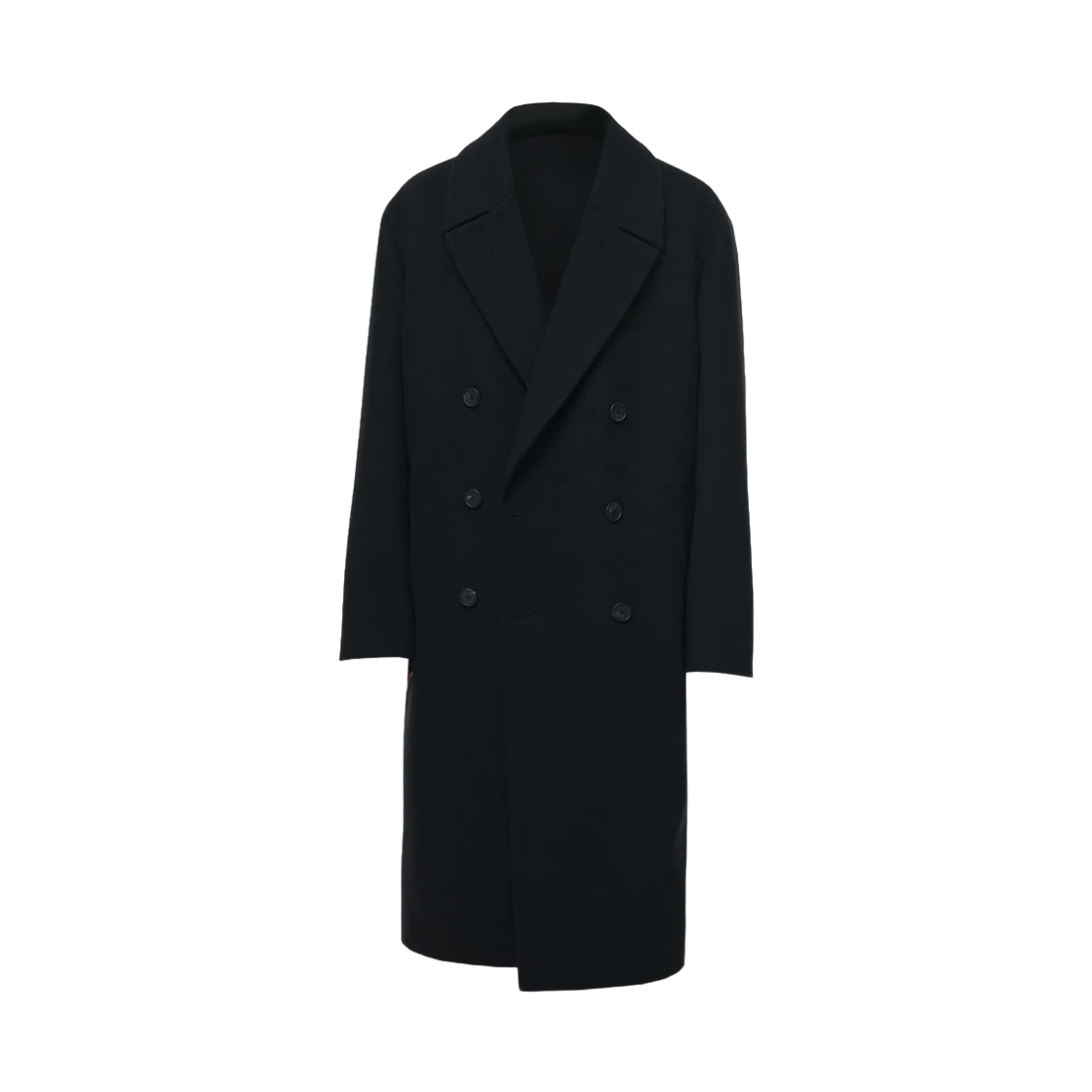 무신사 스탠다드 캐시미어 20 오버사이즈 더블 코트 블랙(Musinsa Standard Cashmere 20 Oversized Double Coat Black)