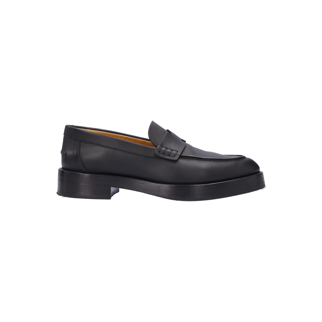 IT48IQOLK66P Hermes H251297Z Hour Loafers in Black Calfskin, Size 37.5