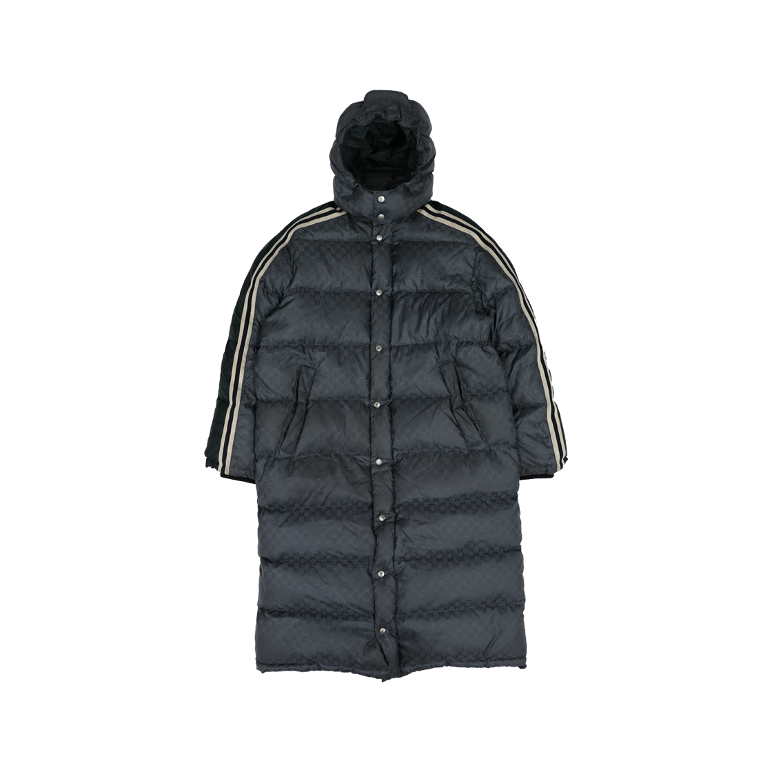 구찌 GG 수프림 패딩 코트 그린