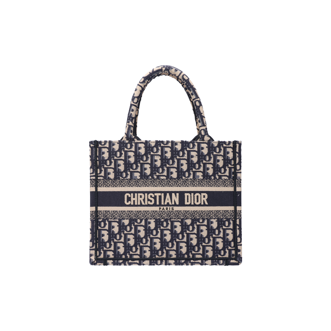 디올 M1265ZRIW 스몰 북 토트백 블루 디올 오블리크(Dior Small Book Tote Bag in Blue Dior Oblique) - 1