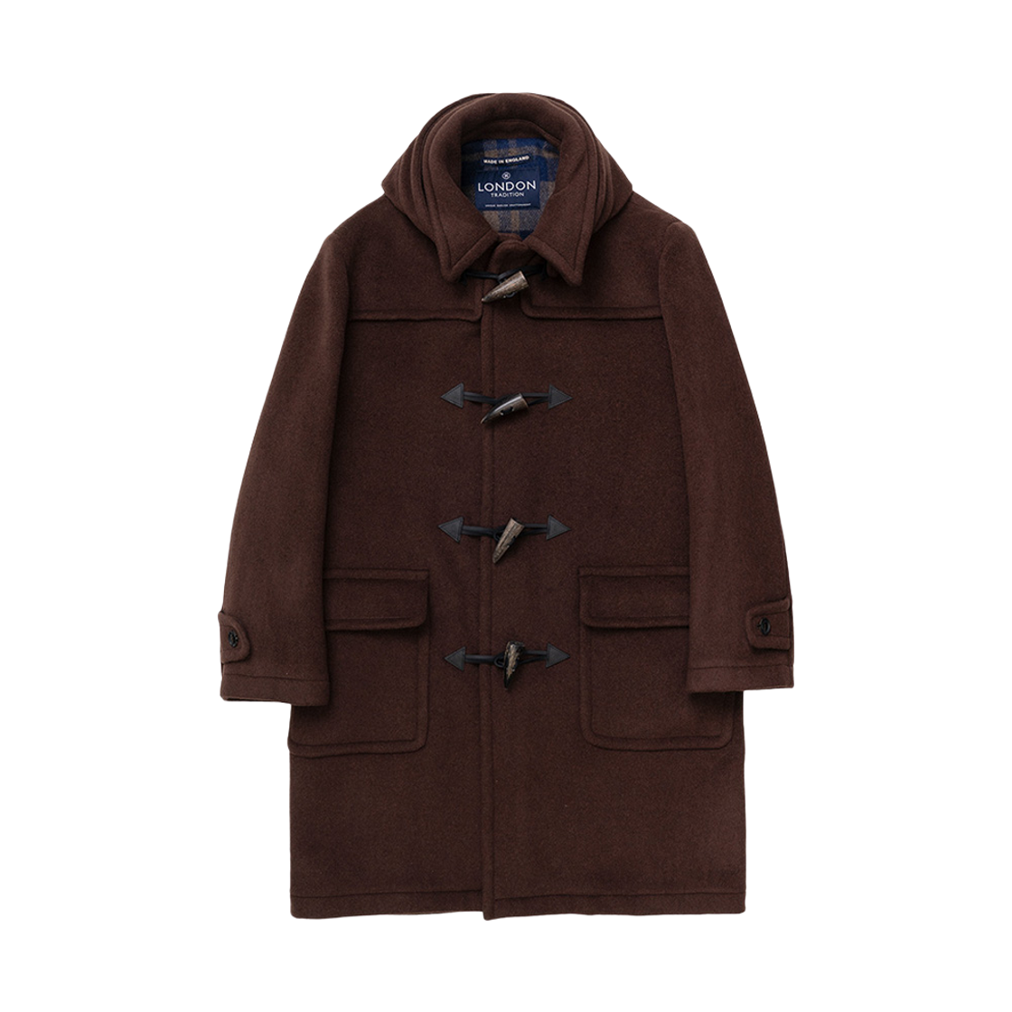 런던 트레디션 맥스 칼라 더플 히코리 172(London Tradition Max Collar Duffle Hickory 172)