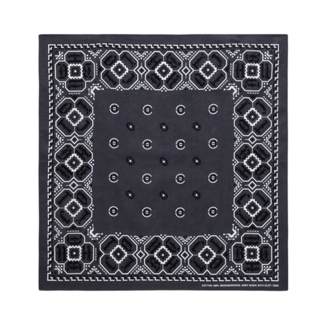 - Neighborhood x Clot Bandana Grey