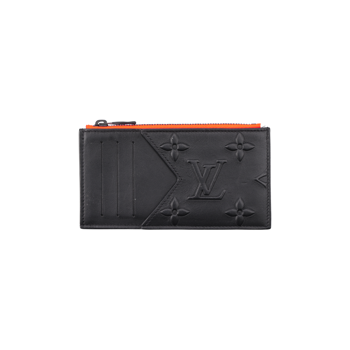 ITTAJ2OIWLCM Louis Vuitton M80827 Limited Edition Leather Card Wallet - Black