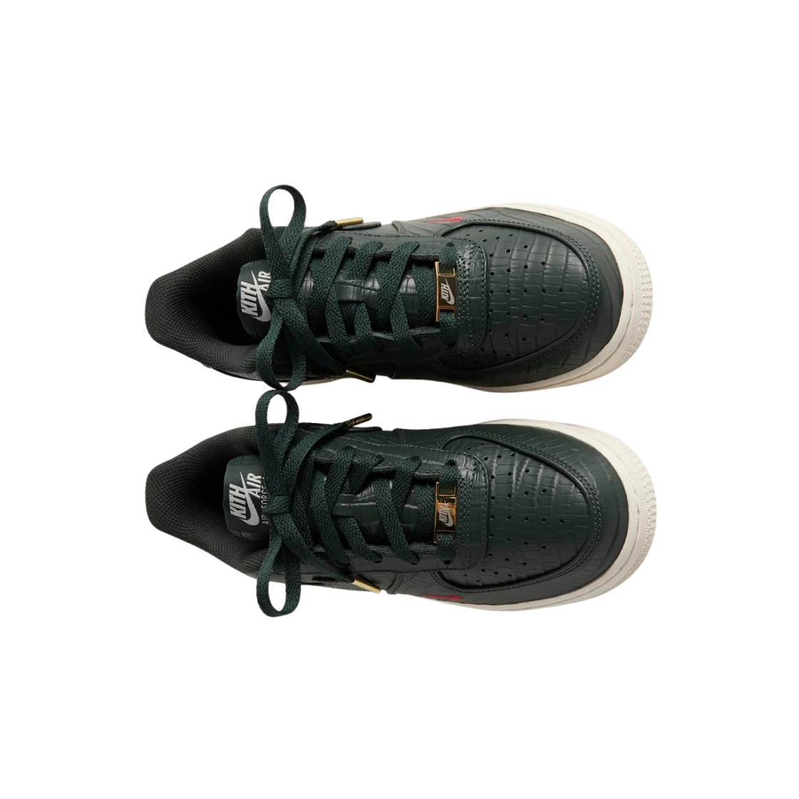 (GS) 나이키 x 키스 에어포스 1 블랙 스프러스 팬텀((GS) Nike x Kith Air Force 1 Black Spruce Phantom) - 2
