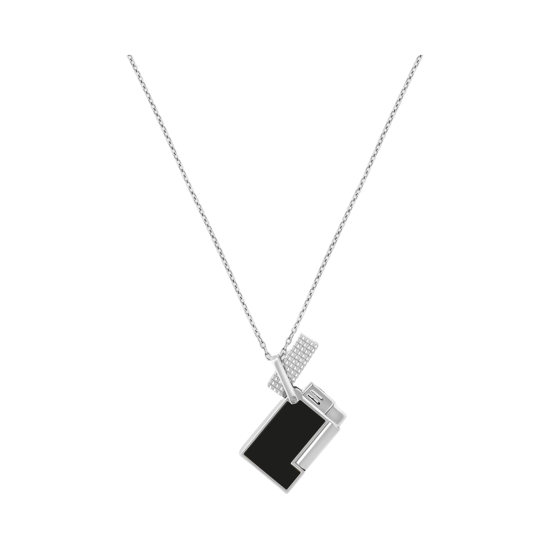 S.T. 듀퐁 라이터 네클리스 실버(S.T. Dupont Lighter Necklace Silver)
