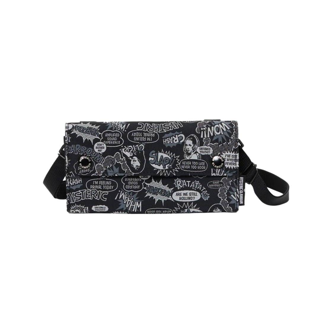 포터 x 히스테릭 글래머 롱 월렛 블랙(Porter x Hysteric Glamour Long Wallet Black) - 1