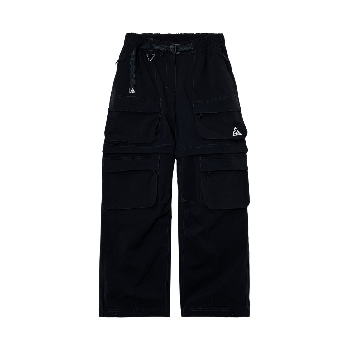 (W) 나이키 ACG 스미스 서밋 집 오프 팬츠 블랙 앤트러사이트 - 아시아((W) Nike ACG Smith Summit Zip Off Pants Black Anthracite - Asia)