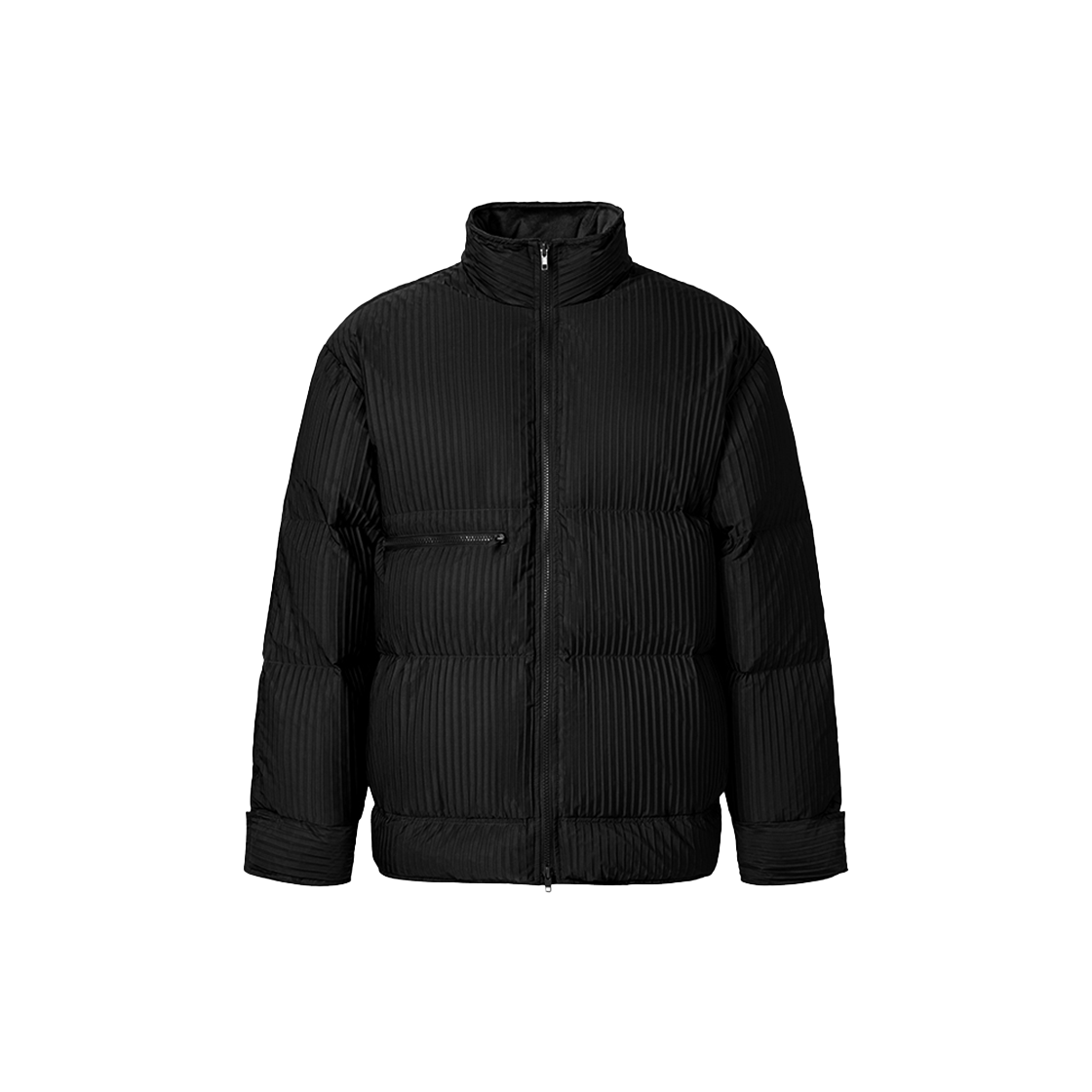 몽플리쎄 남성 플리쎄 구스 허브 다운 아우터 블랙(Monplisse Men Plisse Goose Herb Down Outer (Black))