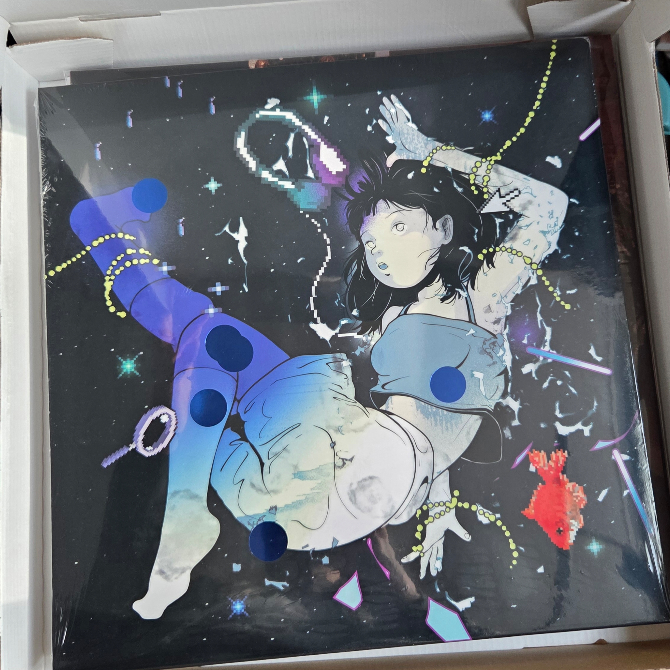 Hanroro 1st EP Take Off E Blue Marble 착용 스타일 - 1