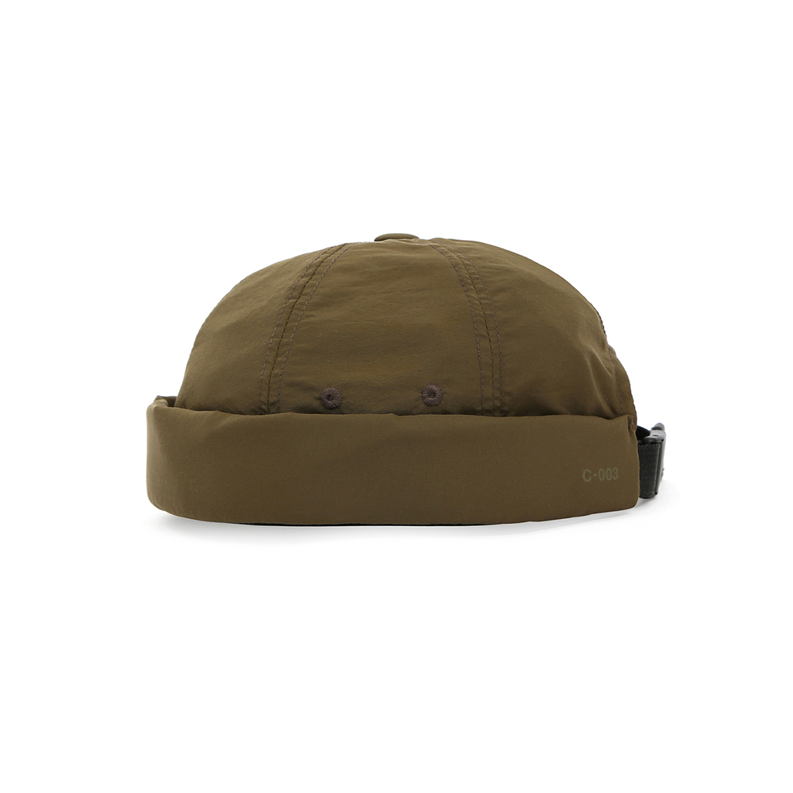 유알에이치 자외선 차단 브림리스캡 카키(URH C 003 Supplex C Pack Khaki) - 3