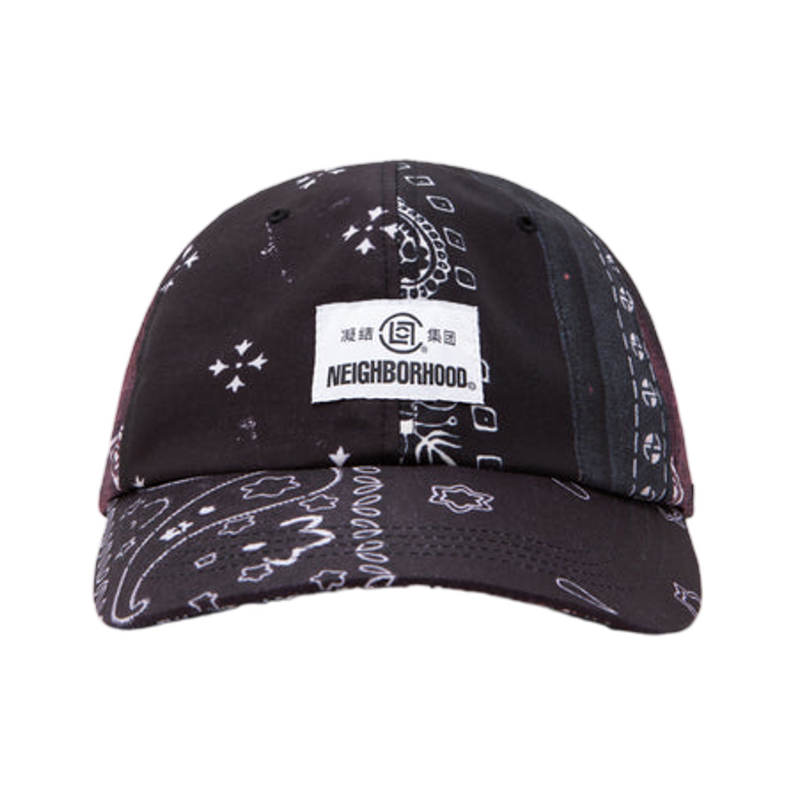 네이버후드 x 클랏 대드 캡 블랙(Neighborhood x Clot Dad Cap Black)