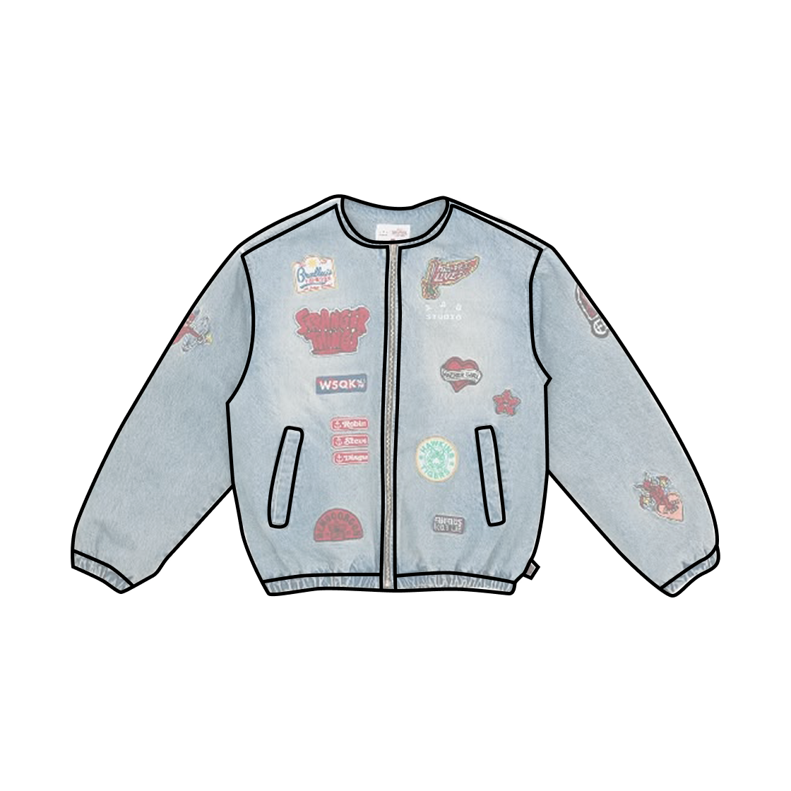 - IAB Studio x Stranger Things Legacy Jacket