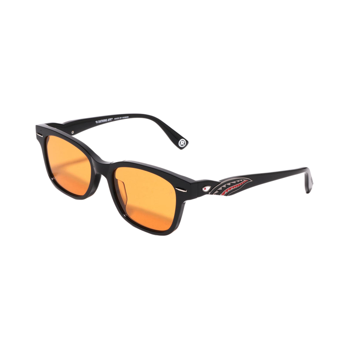 베이프 샤크 선글라스 #1 블랙 오렌지(BAPE Shark Sunglasses #1 Black Orange) - 2