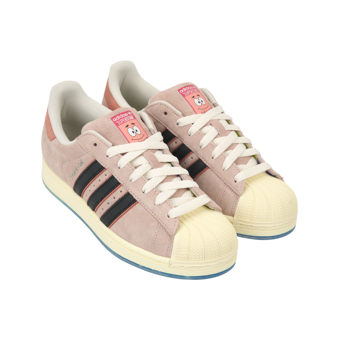 아디다스 x 스폰지밥 뚱이 슈퍼스타 블랙 코어 블랙(Adidas x Spongebob Patrick Superstar Black Core Black) - 4