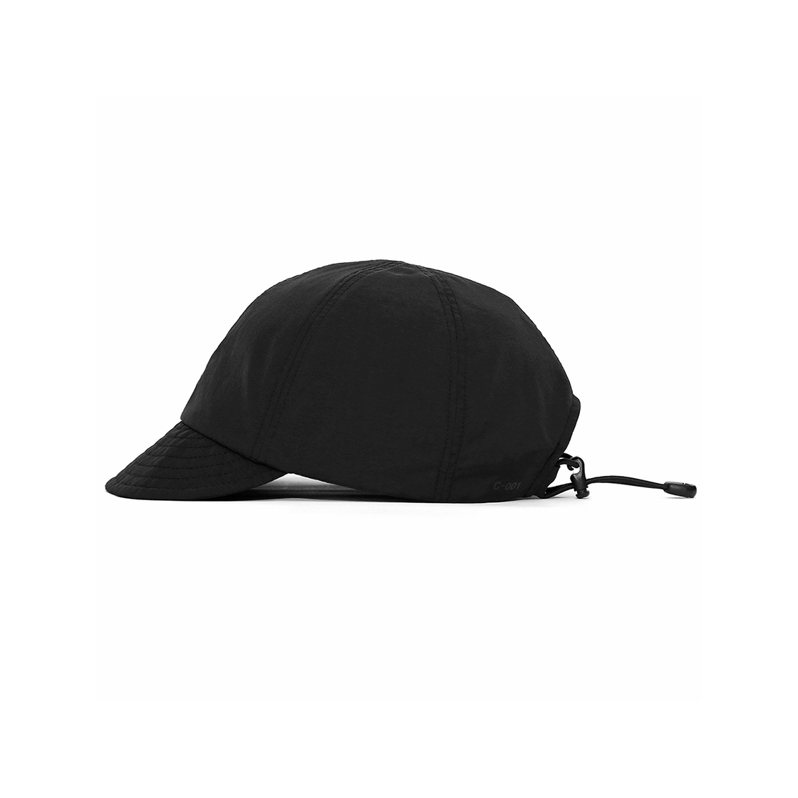 유알에이치 아웃도어 숏챙 볼캡 블랙(URH C 001 Supplex BK) - 3