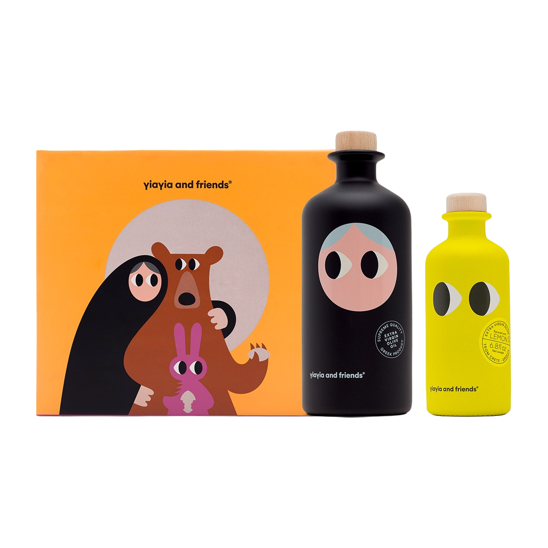 이야이야앤프렌즈 엑스트라 버진 올리브오일 & 레몬오일 2종세트