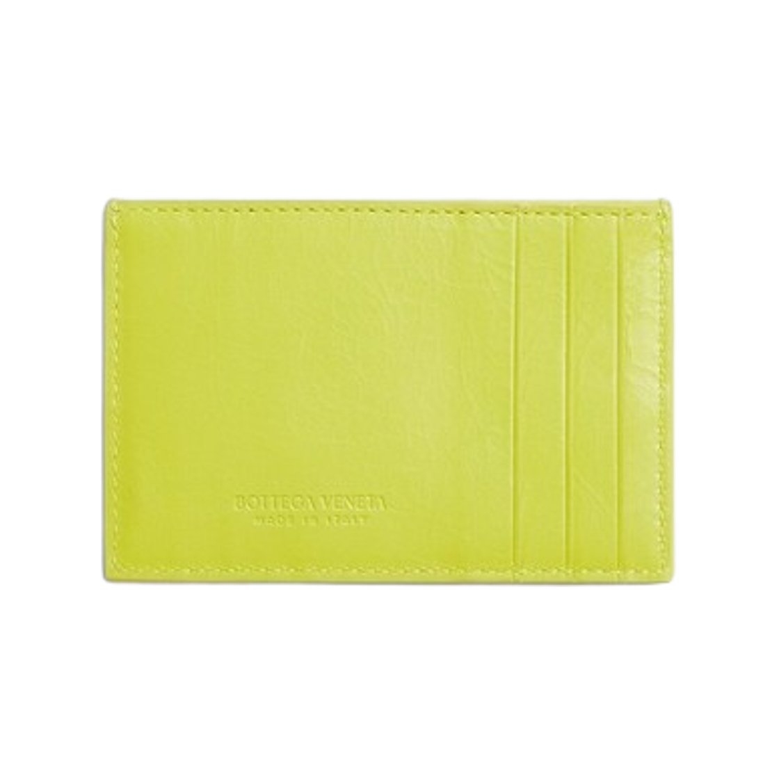 보테가 베네타 레더 크레딧 카드 케이스 에시드 키위(Bottega Veneta Leather Credit Card Case Acid Kiwi) - 2