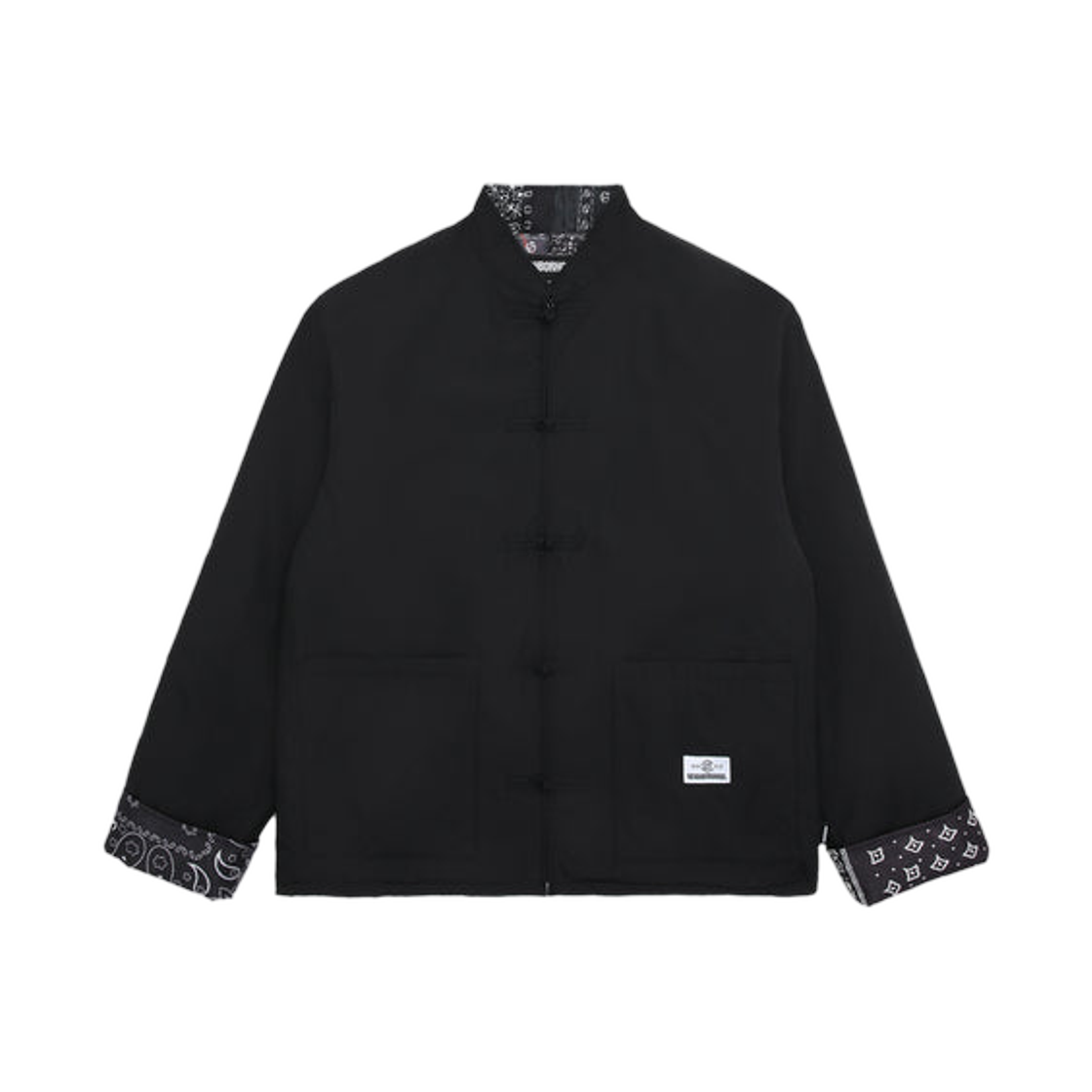 - Neighborhood x Clot Reversible Kung Fu Jacket Black