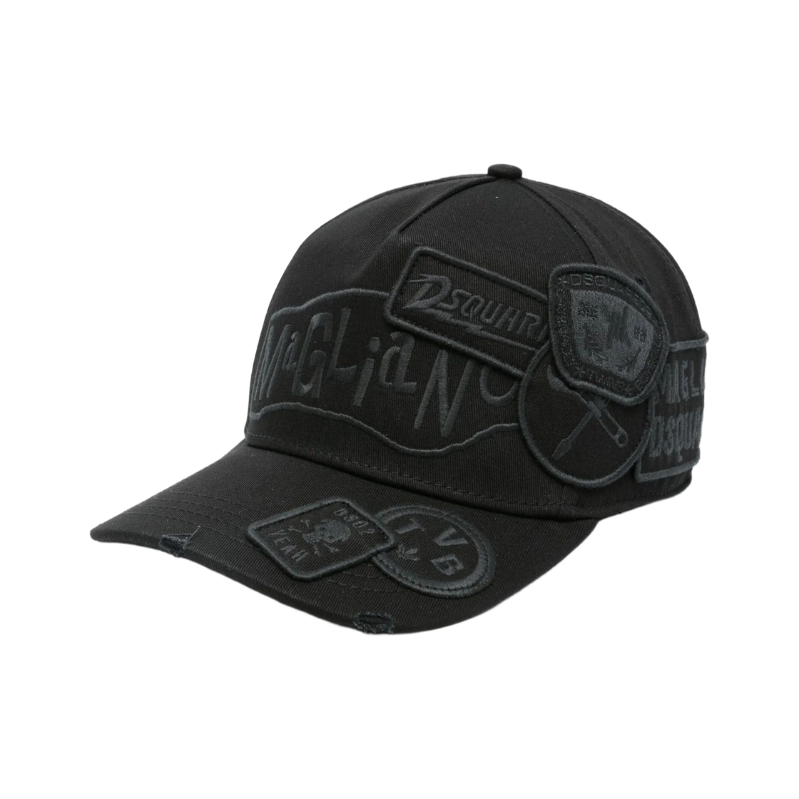 디스퀘어드2 x 마리아노 코튼 베이스볼 캡 블랙(Dsquared2 x Magliano Cotton Baseball Cap Black)