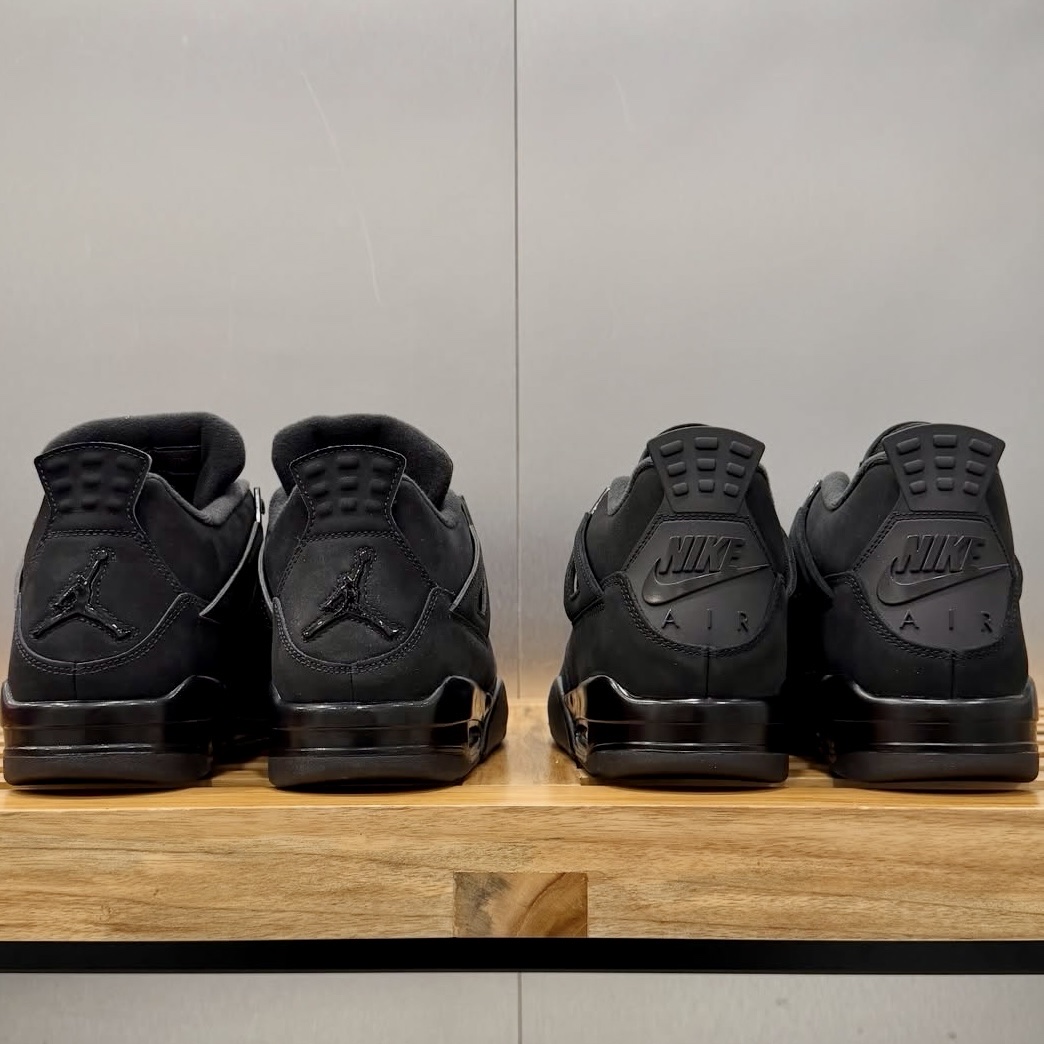 Jordan 4 Retro Black Cat 2025, Jordan 4 Retro Black Cat 2020 착용 스타일 - 2