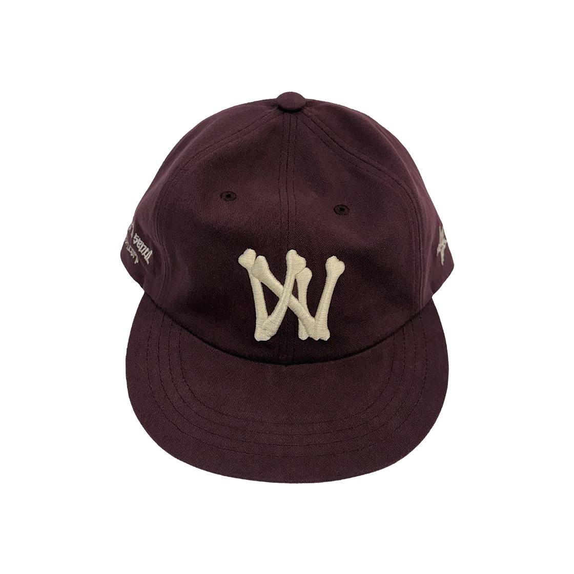 AOIRO_16 Aoiro 6-Panel Bone A/N Cap Wine