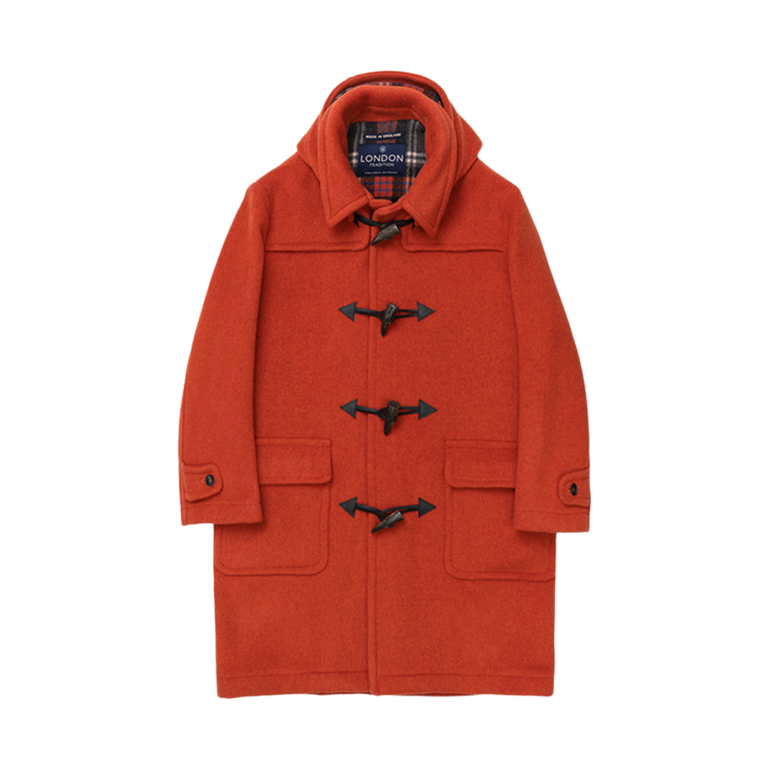 런던 트레디션 맥스 칼라 더플 오렌지 224(London Tradition Max Collar Duffle Orange 224)
