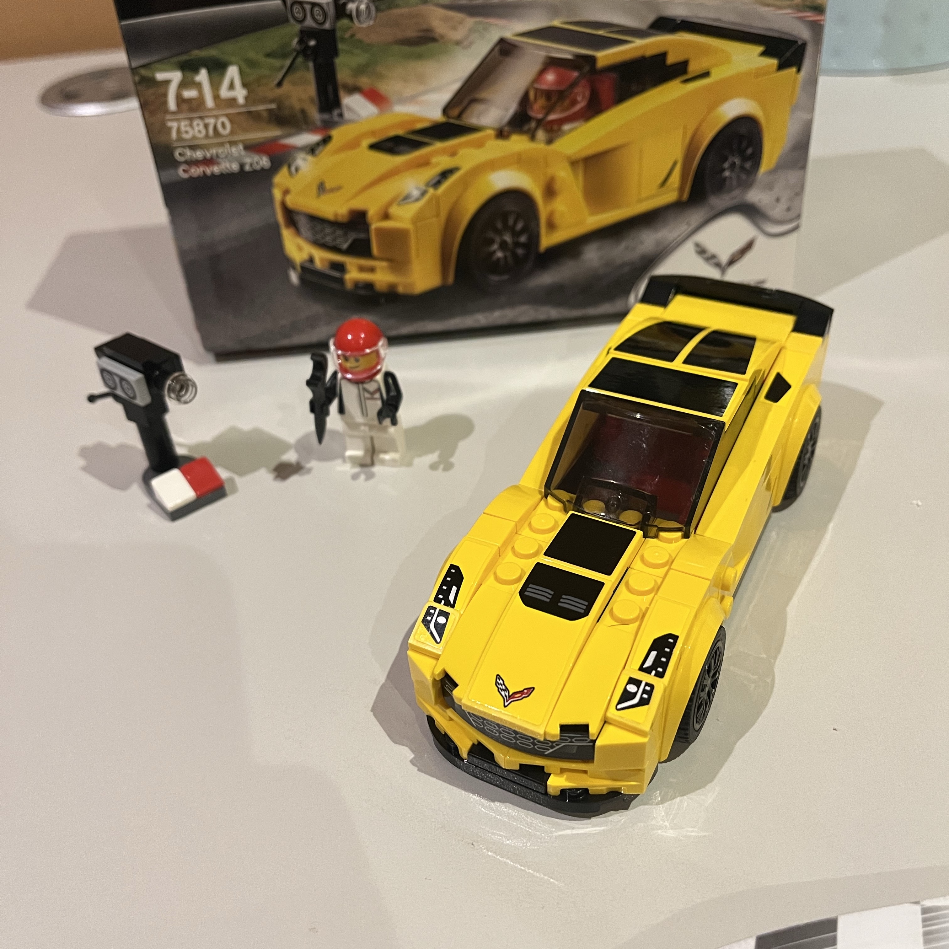Lego Chevrolet Corvette Z06 착용 스타일 - 1