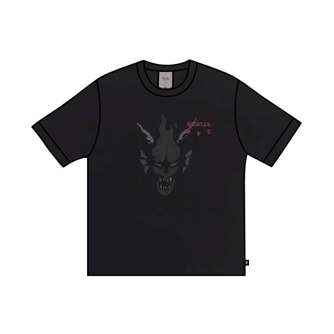 - IAB Studio x Stranger Things HFC T-shirt Demon