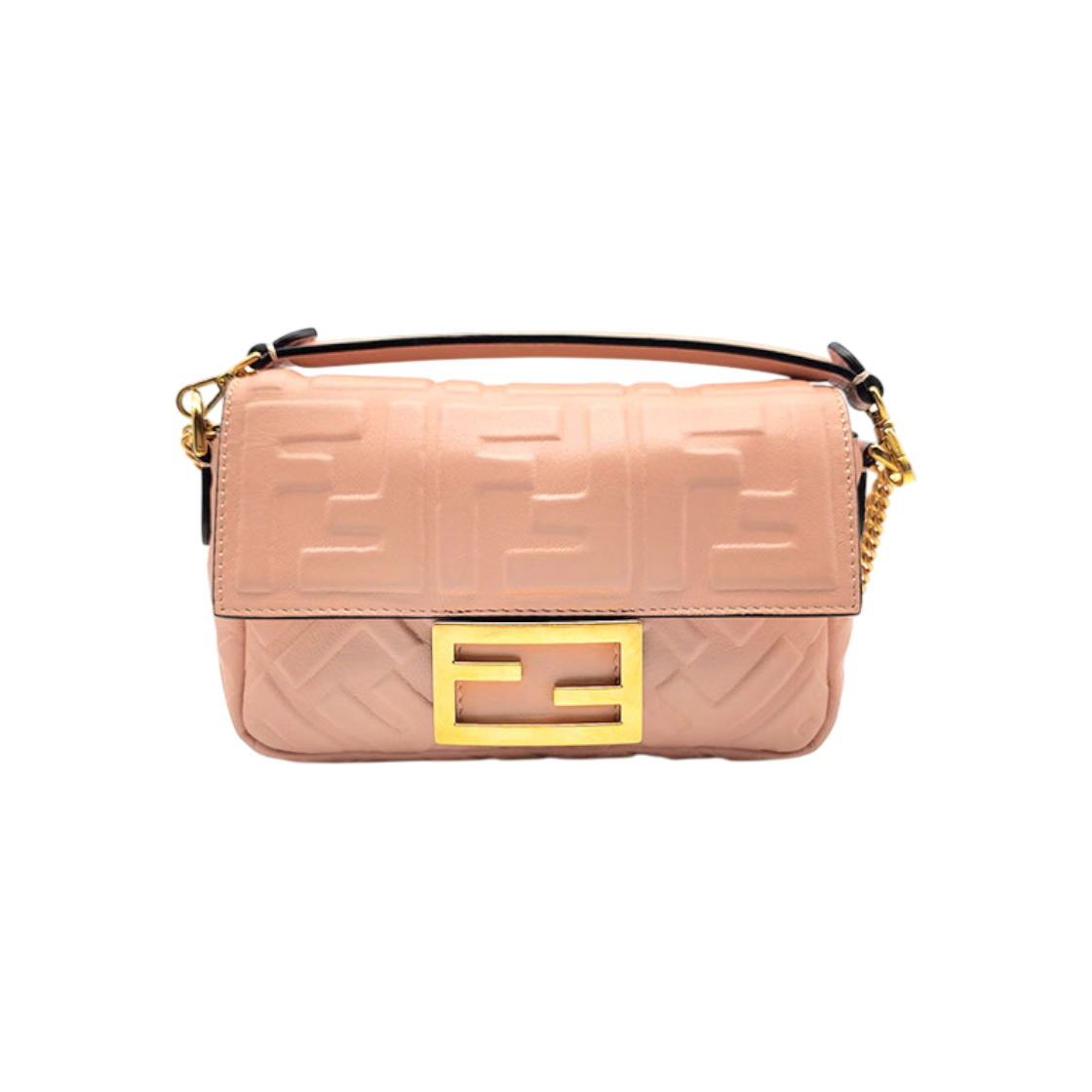 ITO6KCC25QOS Fendi Baguette Mini Chain Bag (8BS017) L494719