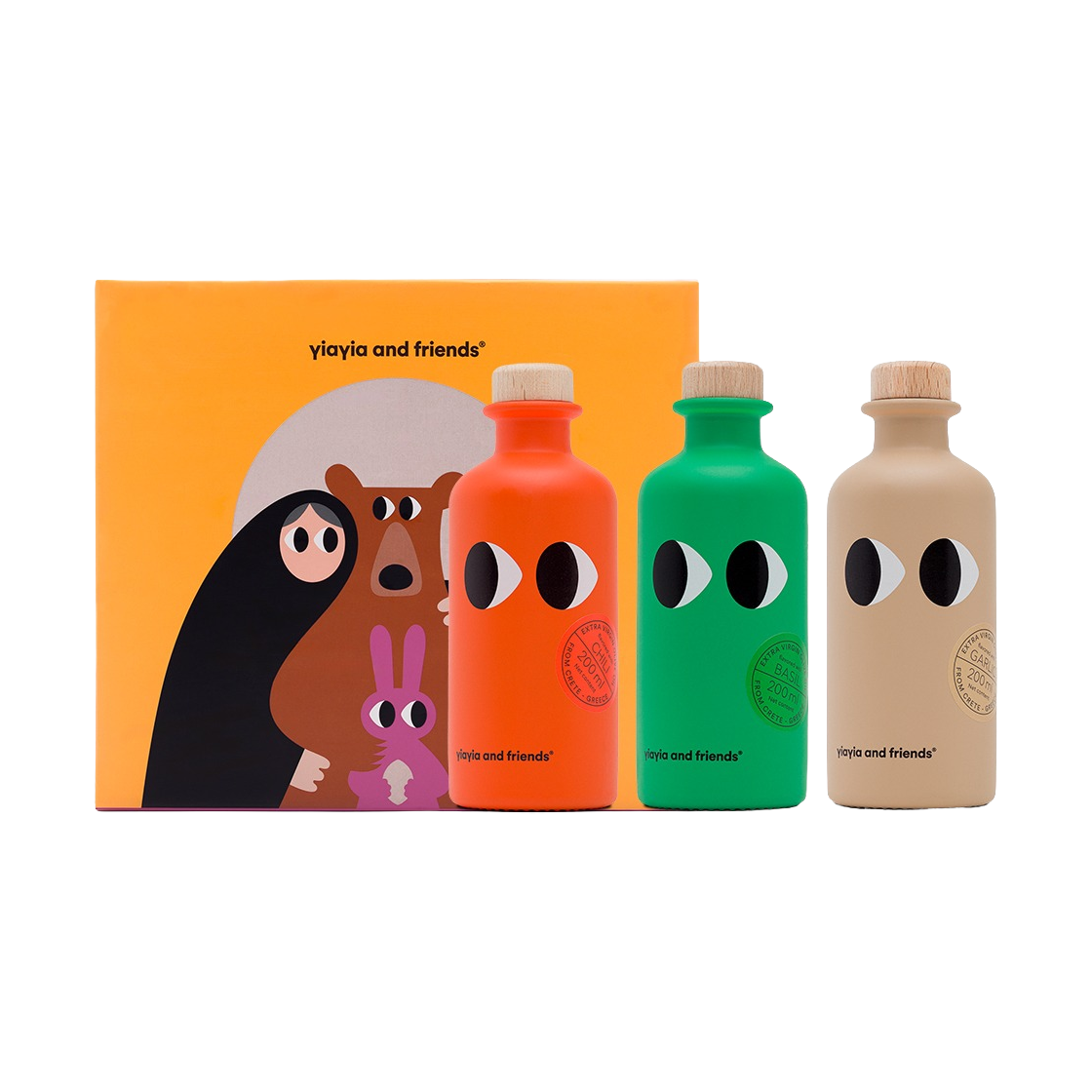 이야이야앤프렌즈 엑스트라 버진 올리브오일 3종 세트