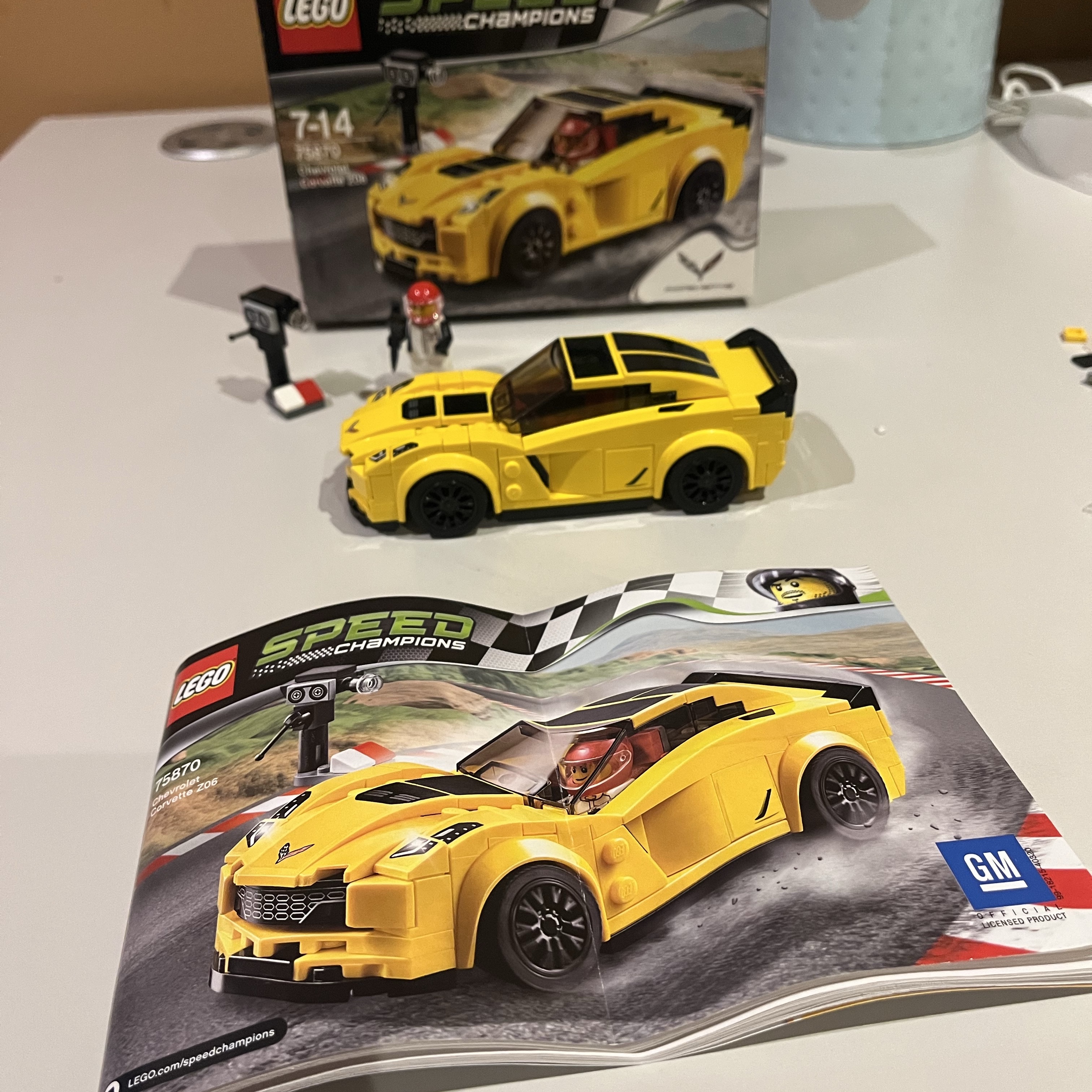 Lego Chevrolet Corvette Z06 착용 스타일 - 2