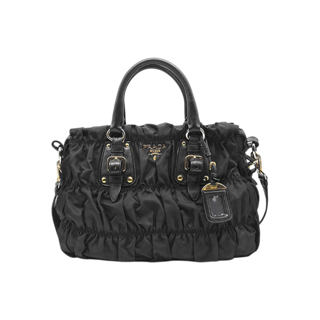 프라다 블랙 카나파 2WAY백 A-A46944 | Prada Vintage | KREAM
