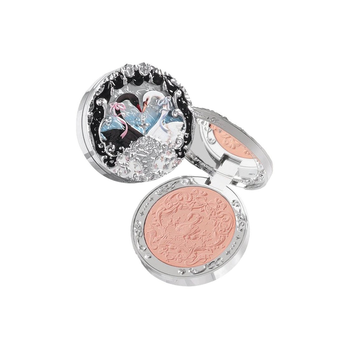 플라워노즈 스완 발레 컬렉션 엠보싱 블러셔 04 플러시(Flower Knows Swan Ballet Embossed Blush 04 Pleuche) - 1