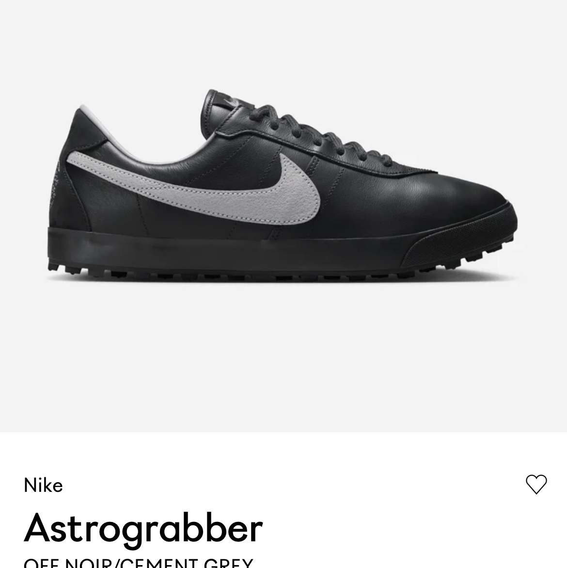 Nike Astrograbber Off Noir Cement Grey 착용 스타일