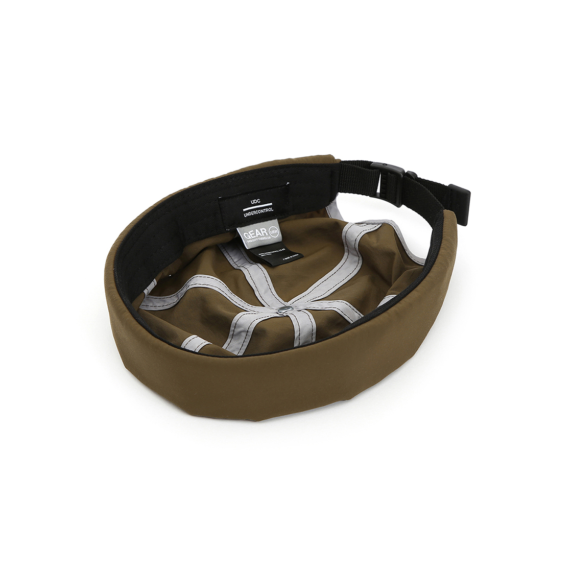 유알에이치 자외선 차단 브림리스캡 카키(URH C 003 Supplex C Pack Khaki) - 5