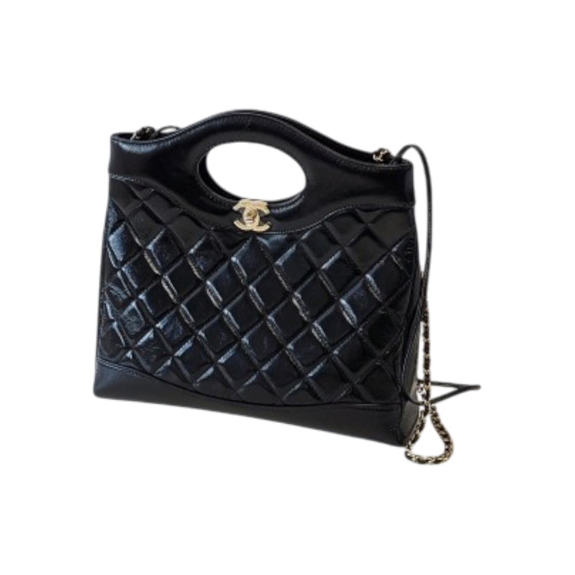 IT5NMI8JO83F Chanel 31 Bag Small Black with Gold Hardware
