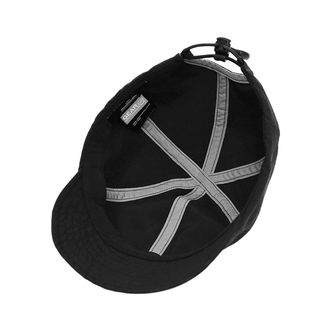 유알에이치 아웃도어 숏챙 볼캡 블랙(URH C 001 Supplex BK) - 4