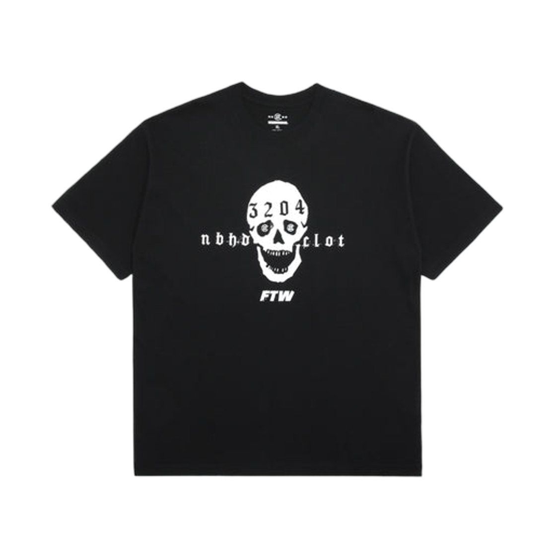 - Neighborhood x Clot T-Shirt Black
