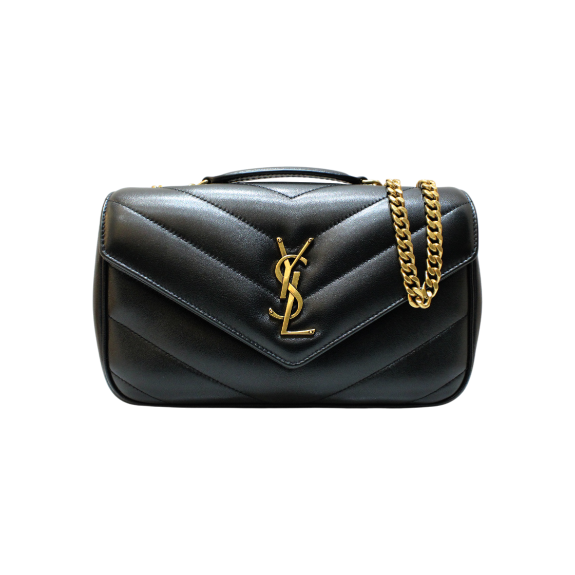 IT83I3LPWM7Q Saint Laurent Loulou Small Shoulder Bag 801437